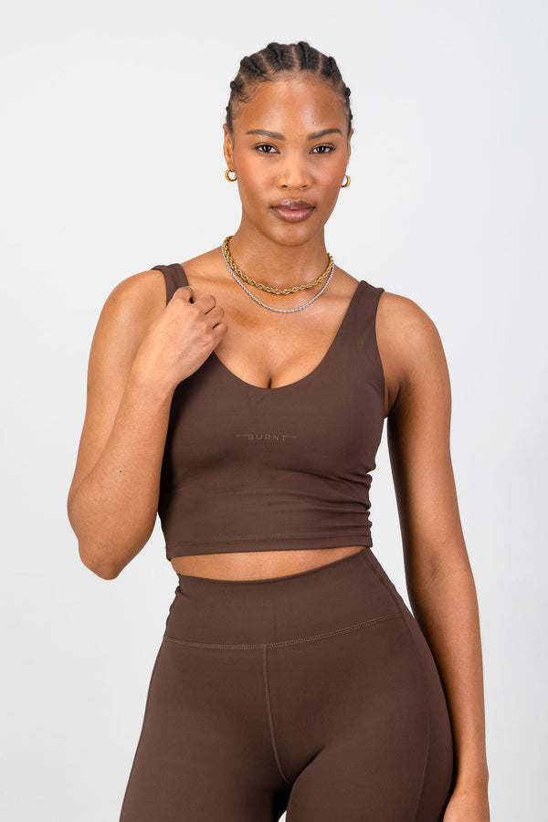 Aria Supportive Tank - Hazel